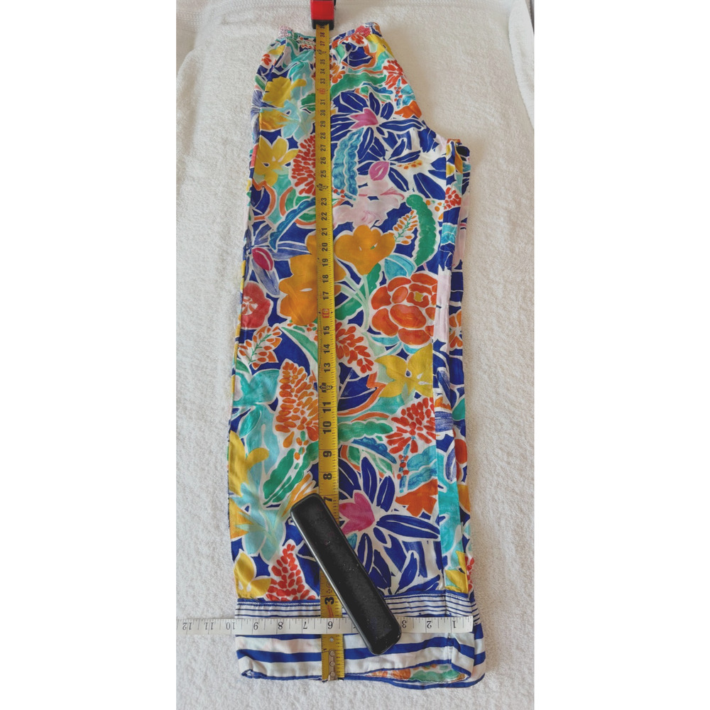 Anthropologie Sisters Gulassa Floral Pants boho chic resort chic vacation Size S - Picture 4 of 9